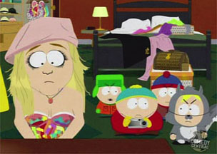 Britney Spears se vuela la cabeza... en South Park
